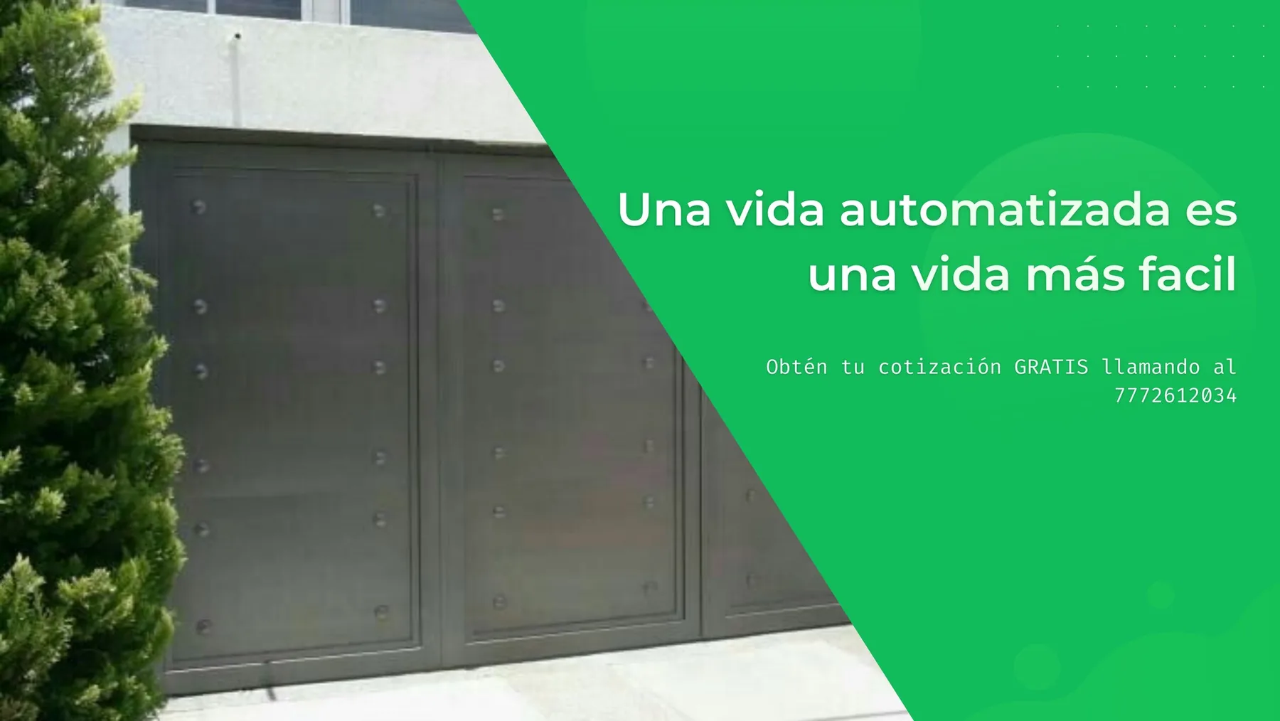 Portón automatizado