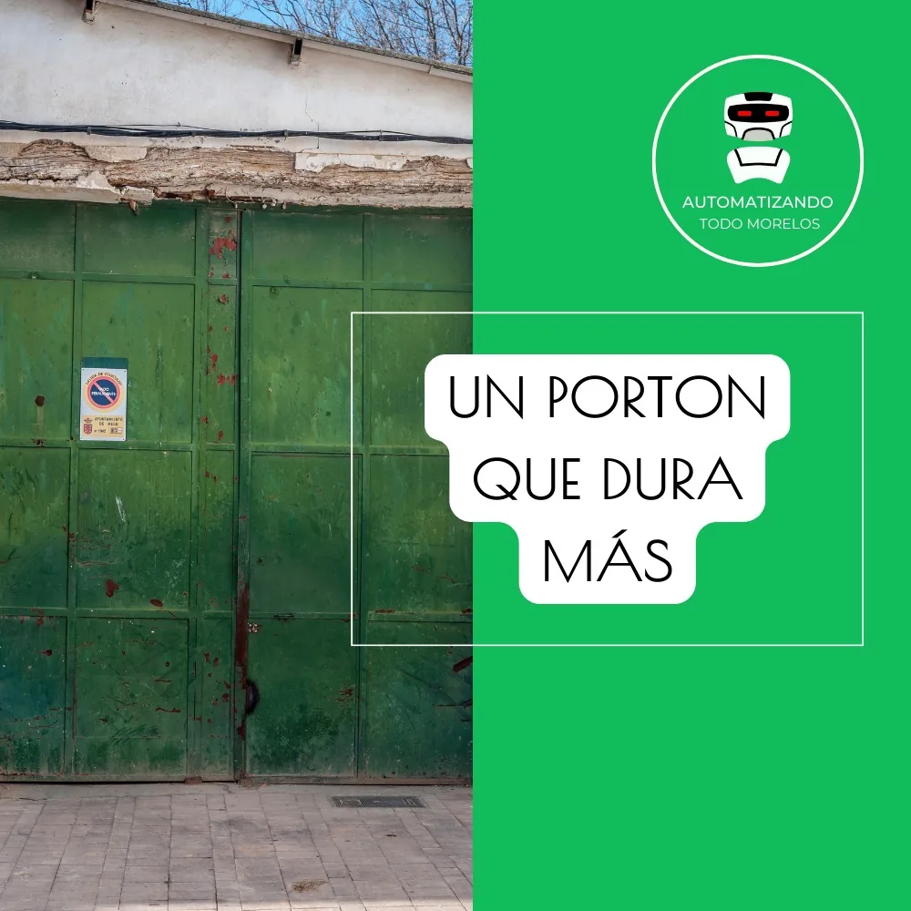 Portón resistente